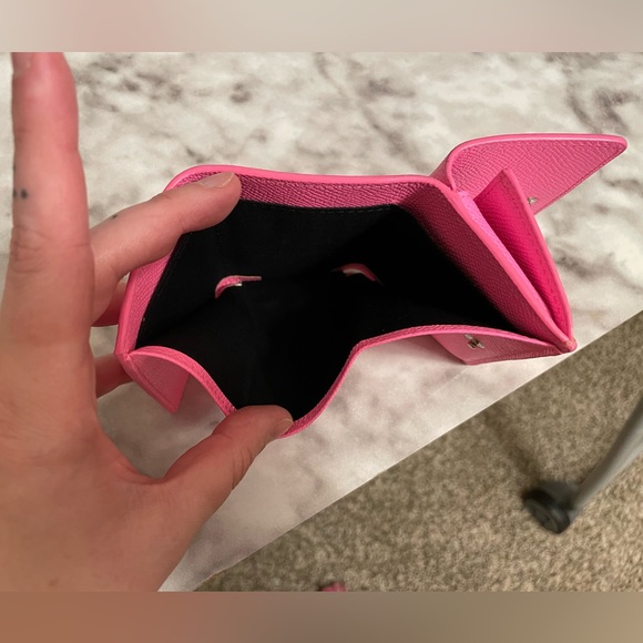 Balenciaga Mini Wallet Neon Pink - Picture 6 of 10